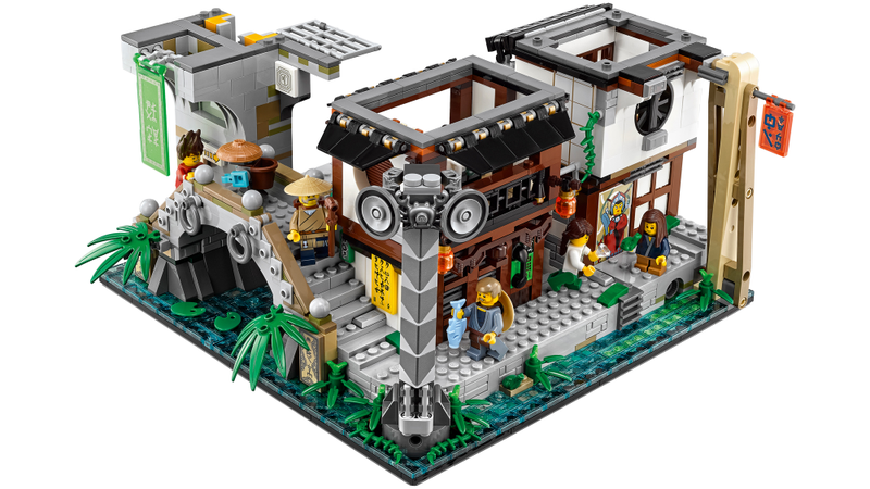 Illustration for article titled You Could Almost Live Inside Lego's Massive New Ninjago City Set